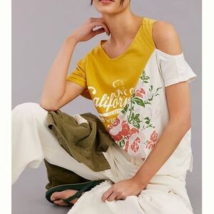 Anthropologie - Pilcro - Spliced California Graphic Tee